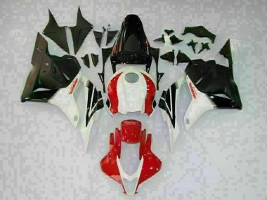 2009-2012 White Black Red Honda CBR600RR Motorcycle Fairings Canada