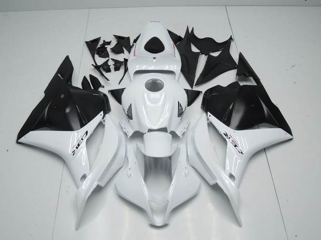 2009-2012 White Matte Black Honda CBR600RR Motorcycle Fairings Canada 2009-2012 White Matte Black Honda CBR600RR Motorcycle Fairings Canada