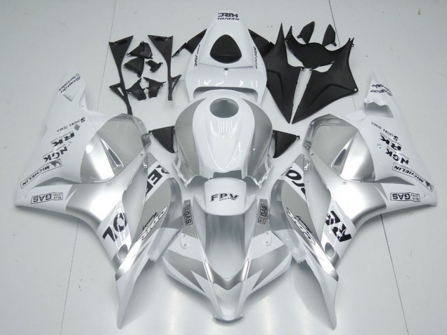 2009-2012 White Silver Repsol Honda CBR600RR Motorcycle Fairings Canada 2009-2012 White Silver Repsol Honda CBR600RR Motorcycle Fairings Canada