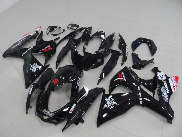 2009-2016 Black Beacon Suzuki GSXR 1000 Motorcycle Fairings Canada 2009-2016 Black Beacon Suzuki GSXR 1000 Motorcycle Fairings Canada