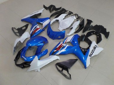 2009-2016 Blue White Suzuki GSXR 1000 Motorcycle Fairings Canada