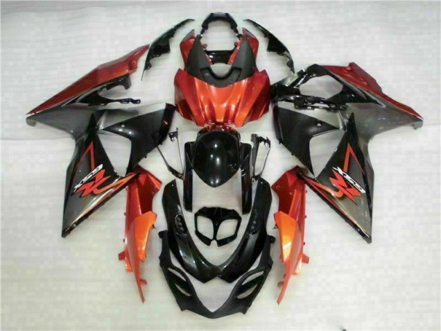 2009-2016 Brown Black Suzuki GSXR1000 Motorcycle Fairings & Plastics Canada 2009-2016 Brown Black Suzuki GSXR1000 Motorcycle Fairings & Plastics Canada