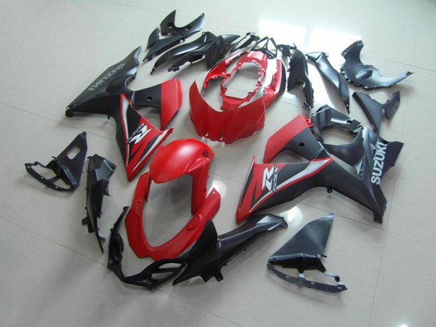 2009-2016 Matte Red Black Suzuki GSXR 1000 Motorcycle Fairings Canada 2009-2016 Matte Red Black Suzuki GSXR 1000 Motorcycle Fairings Canada