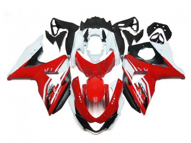 2009-2016 Red White Black Suzuki GSXR1000 Motorcycle Fairings Canada 2009-2016 Red White Black Suzuki GSXR1000 Motorcycle Fairings Canada