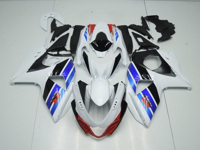 2009-2016 White Blue Black Suzuki GSXR 1000 Motorcycle Fairings Canada 2009-2016 White Blue Black Suzuki GSXR 1000 Motorcycle Fairings Canada