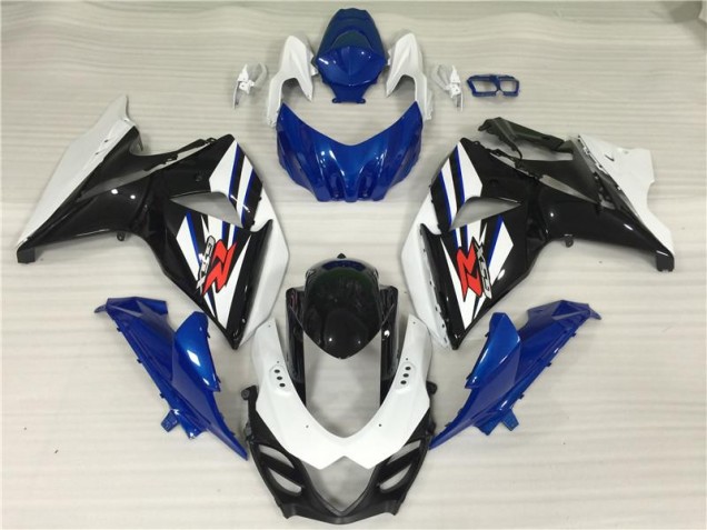 2009-2016 White Blue Black Suzuki GSXR1000 Motorcycle Fairings Canada 2009-2016 White Blue Black Suzuki GSXR1000 Motorcycle Fairings Canada