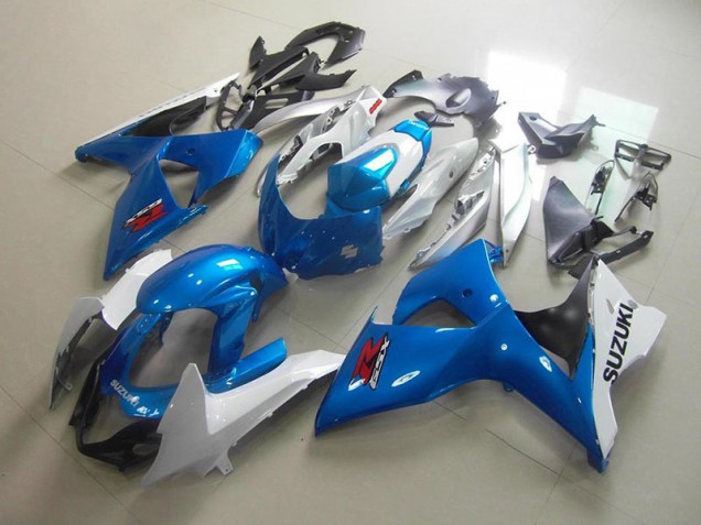 2009-2016 White Blue Suzuki GSXR 1000 Motorcycle Fairings Canada 2009-2016 White Blue Suzuki GSXR 1000 Motorcycle Fairings Canada