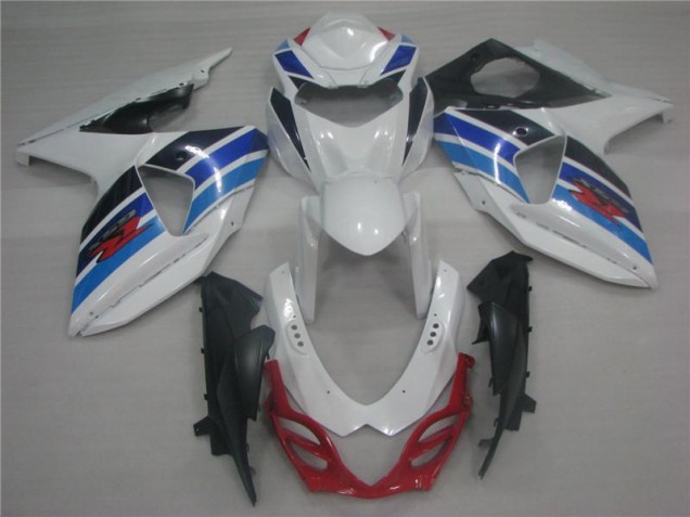 2009-2016 White Blue Suzuki GSXR1000 Motorcycle Fairings Canada 2009-2016 White Blue Suzuki GSXR1000 Motorcycle Fairings Canada