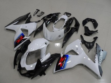 2009-2016 White Silver Suzuki GSXR 1000 Motorcycle Fairings Canada