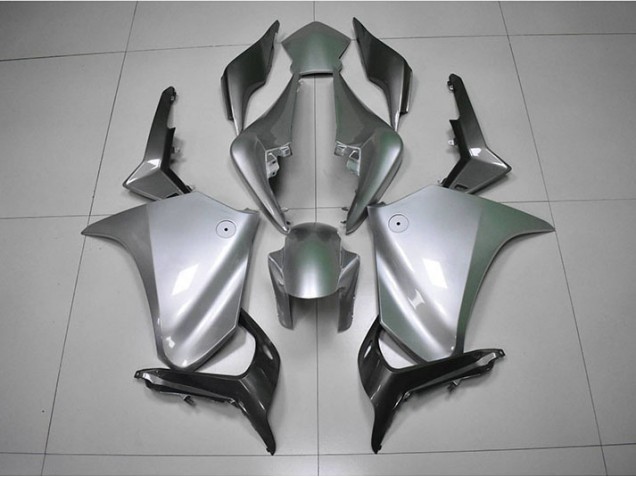 2010-2014 Silver Honda VFR1200 Motorcycle Fairings Canada 2010-2014 Silver Honda VFR1200 Motorcycle Fairings Canada