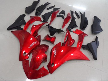 2011-2013 Red Matte Black Honda CBR250RR Motorcycle Fairings Canada