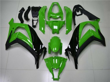 2011-2015 Green Black Kawasaki Ninja ZX10R Motorcycle Fairings Canada