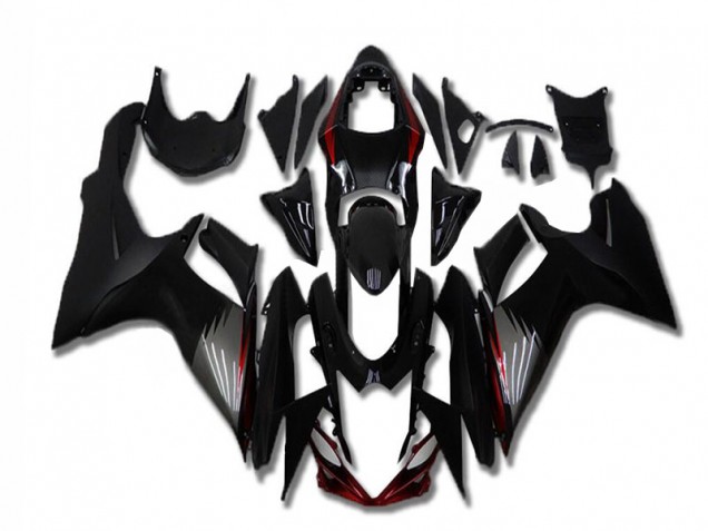 2011-2020 Black Grey Suzuki GSXR 600/750 Motorcycle Fairings Canada 2011-2020 Black Grey Suzuki GSXR 600/750 Motorcycle Fairings Canada