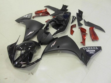 2012-2014 Matte Black Yamaha YZF R1 Motorcycle Fairings & Bodywork Canada