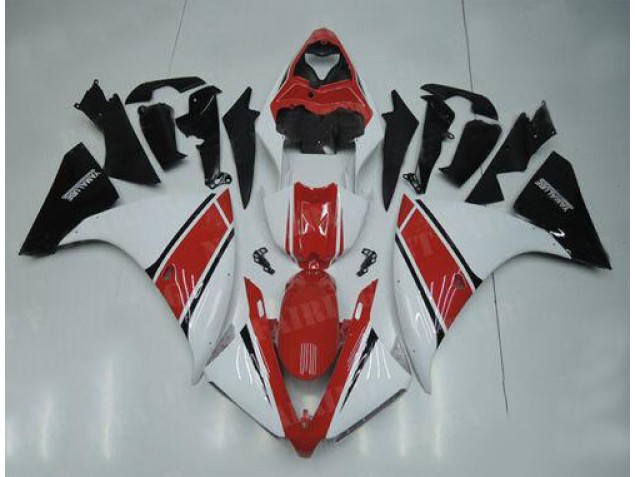 2012-2014 White Red Black Yamaha YZF R1 Motorcycle Fairings Canada 2012-2014 White Red Black Yamaha YZF R1 Motorcycle Fairings Canada
