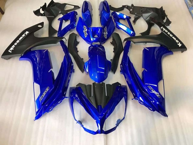 2012-2016 Blue Kawasaki Ninja EX650 Motorcycle Fairings Canada 2012-2016 Blue Kawasaki Ninja EX650 Motorcycle Fairings Canada