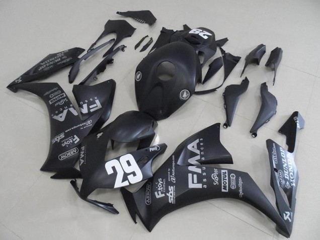 2012-2016 Matte Black Grey Decals Honda CBR1000RR Motorcycle Fairings Canada