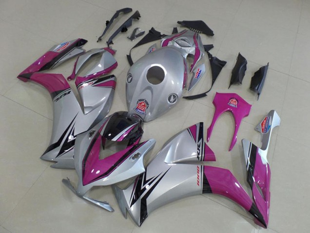 2012-2016 Silver Pink Honda CBR1000RR Motorcycle Fairings Canada 2012-2016 Silver Pink Honda CBR1000RR Motorcycle Fairings Canada
