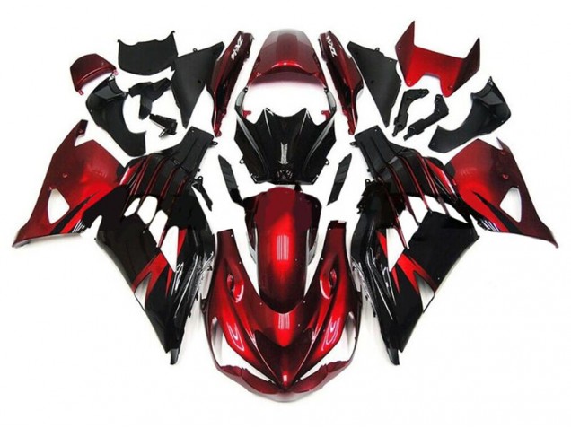 2012-2019 Red Black Kawasaki Ninja ZX14R Motorcycle Fairings Canada 2012-2019 Red Black Kawasaki Ninja ZX14R Motorcycle Fairings Canada