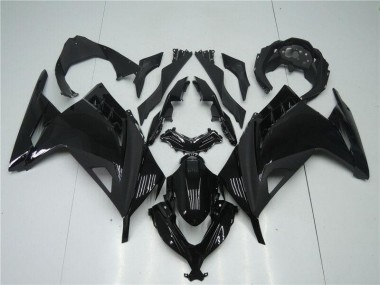 2013-2016 Glossy Matte Black Kawasaki Ninja EX300 Motorcycle Fairings Canada