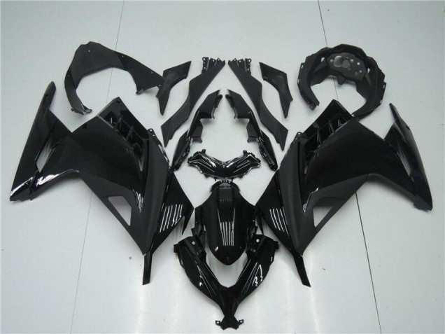 2013-2016 Glossy Matte Black Kawasaki Ninja EX300 Motorcycle Fairings Canada 2013-2016 Glossy Matte Black Kawasaki Ninja EX300 Motorcycle Fairings Canada