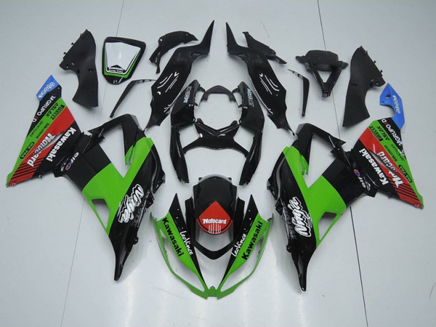 2013-2018 Black Green Red Motocard Kawasaki Ninja ZX6R Motorcycle Fairings Canada 2013-2018 Black Green Red Motocard Kawasaki Ninja ZX6R Motorcycle Fairings Canada