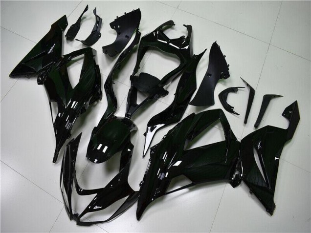 2013-2018 Glossy Black Kawasaki Ninja ZX6R Motorcycle Fairings Canada 2013-2018 Glossy Black Kawasaki Ninja ZX6R Motorcycle Fairings Canada