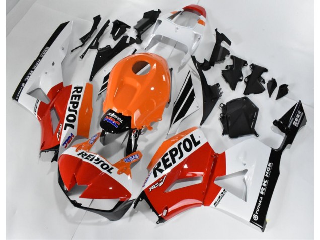 2013-2019 Red White Orange Honda CBR600RR Motorcycle Fairings Canada 2013-2019 Red White Orange Honda CBR600RR Motorcycle Fairings Canada