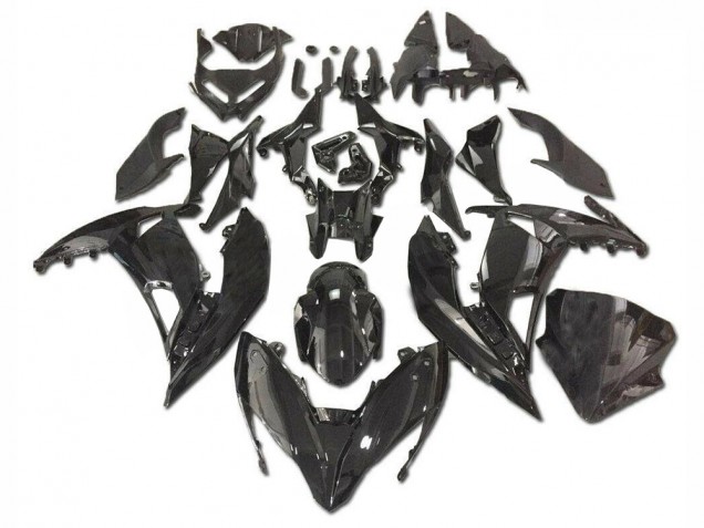 2017-2019 Glossy Black Kawasaki Ninja EX650 Motorcycle Fairings Canada 2017-2019 Glossy Black Kawasaki Ninja EX650 Motorcycle Fairings Canada