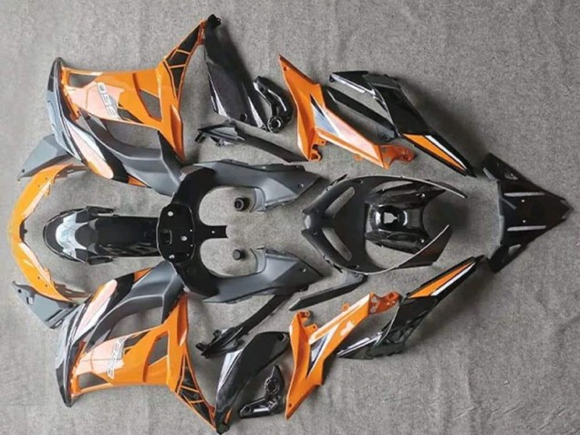 2017-2019 Glossy Orange Black Kawasaki Ninja EX650 Motorcycle Fairings Canada 2017-2019 Glossy Orange Black Kawasaki Ninja EX650 Motorcycle Fairings Canada