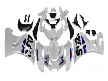 2017-2019 White Blue Suzuki GSXR 1000 Motorcycle Fairings Canada