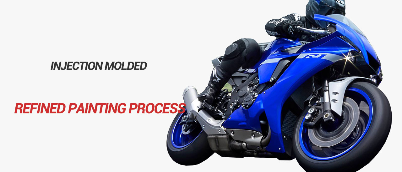 Injection Molded, Refined Painting Process | FairingExpress Canada